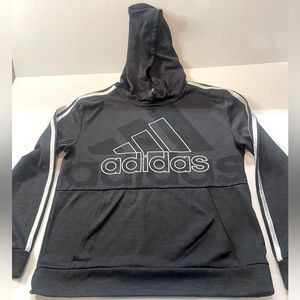 Adidas Boy Fleece hoodie size Lg 14/16 Never worn